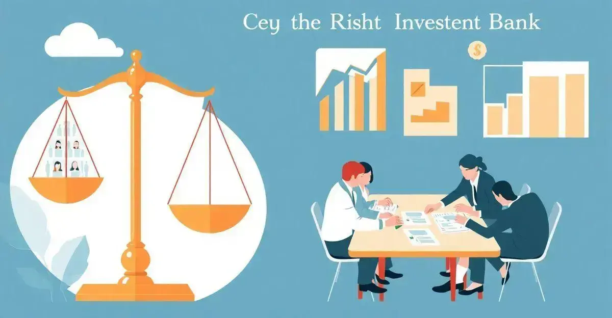 How to Choose the Right Investment Bank