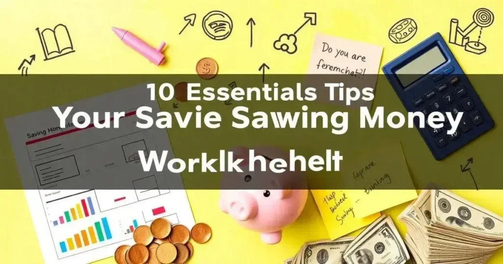 10 Essential Tips for Your Saving Money Worksheet Success