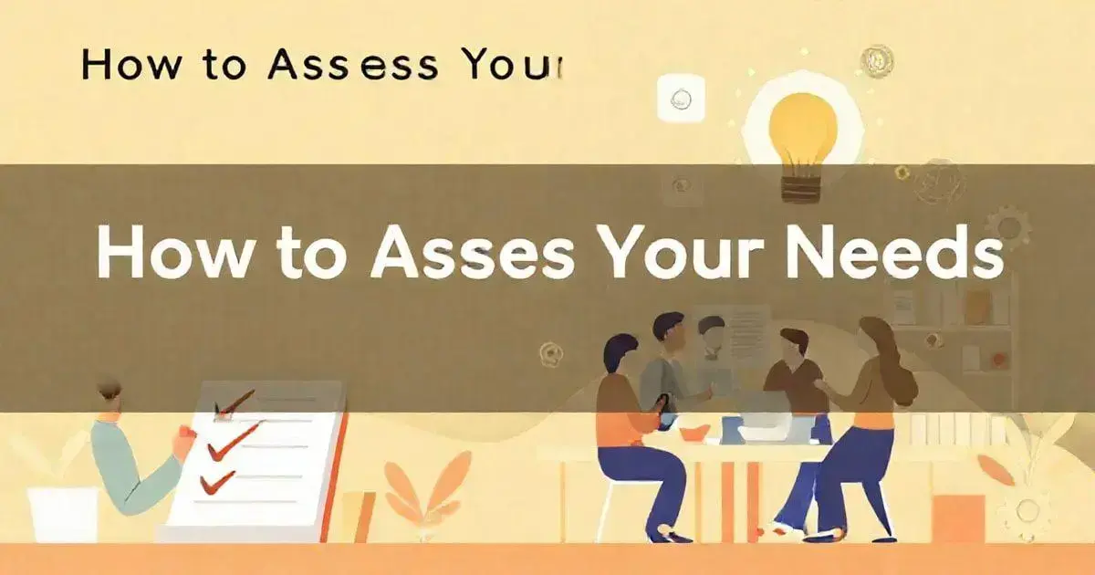 How to Assess Your Needs