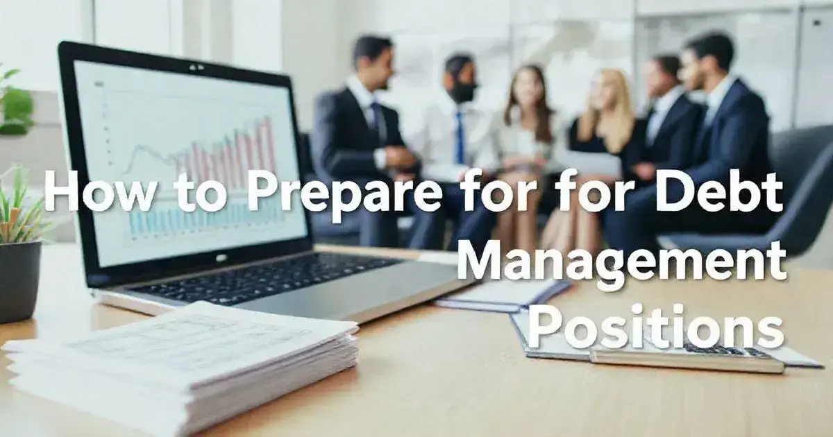 How to Prepare for Debt Management Positions