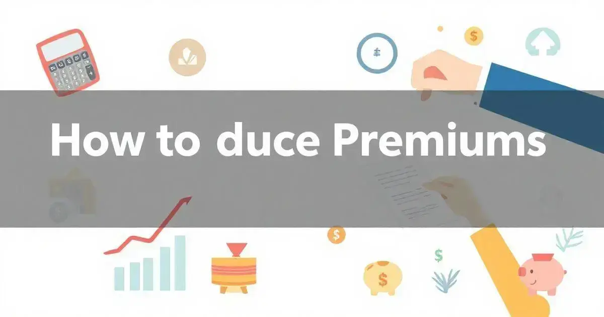 How to Reduce Premiums