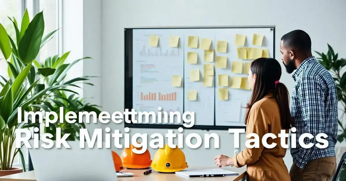 Implementing Risk Mitigation Tactics