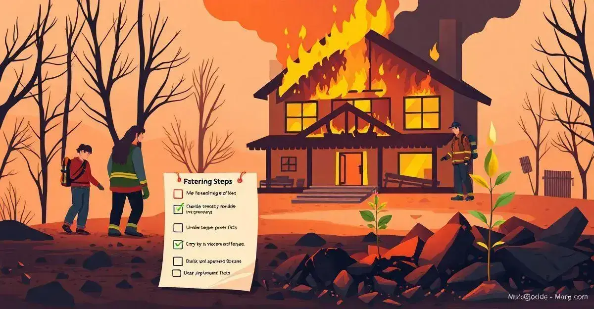 What to Do After a Fire Incident