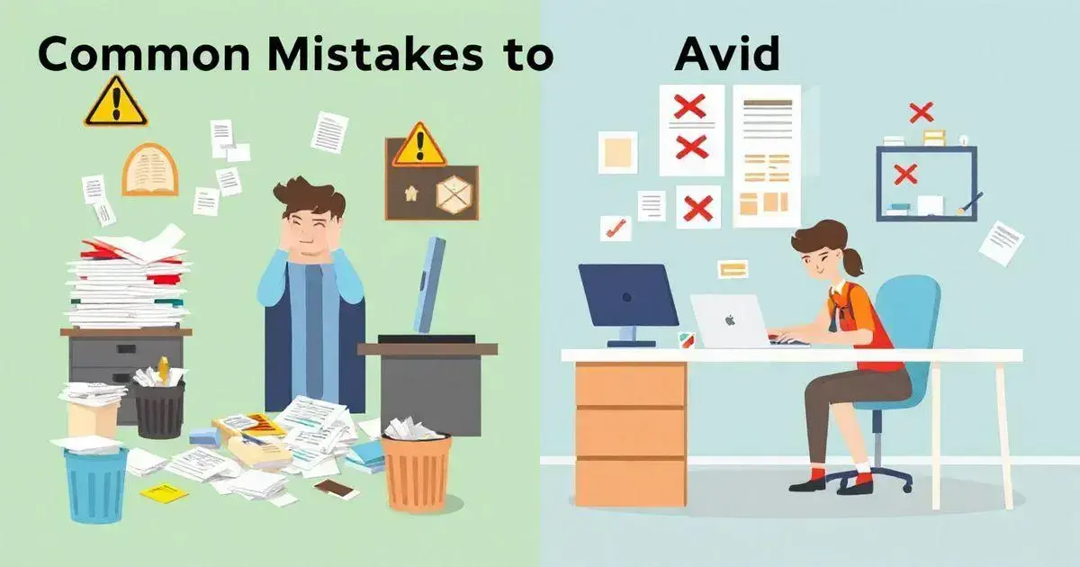 Common Mistakes to Avoid