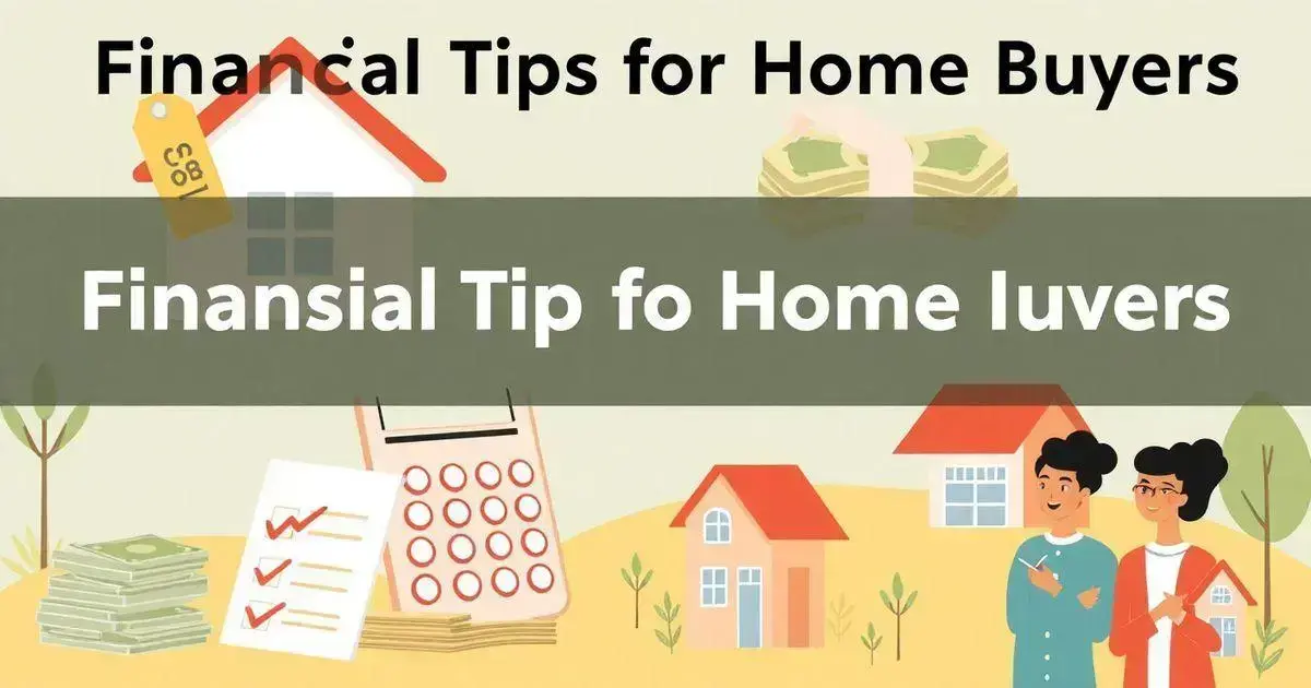 Financial Tips for Home Buyers