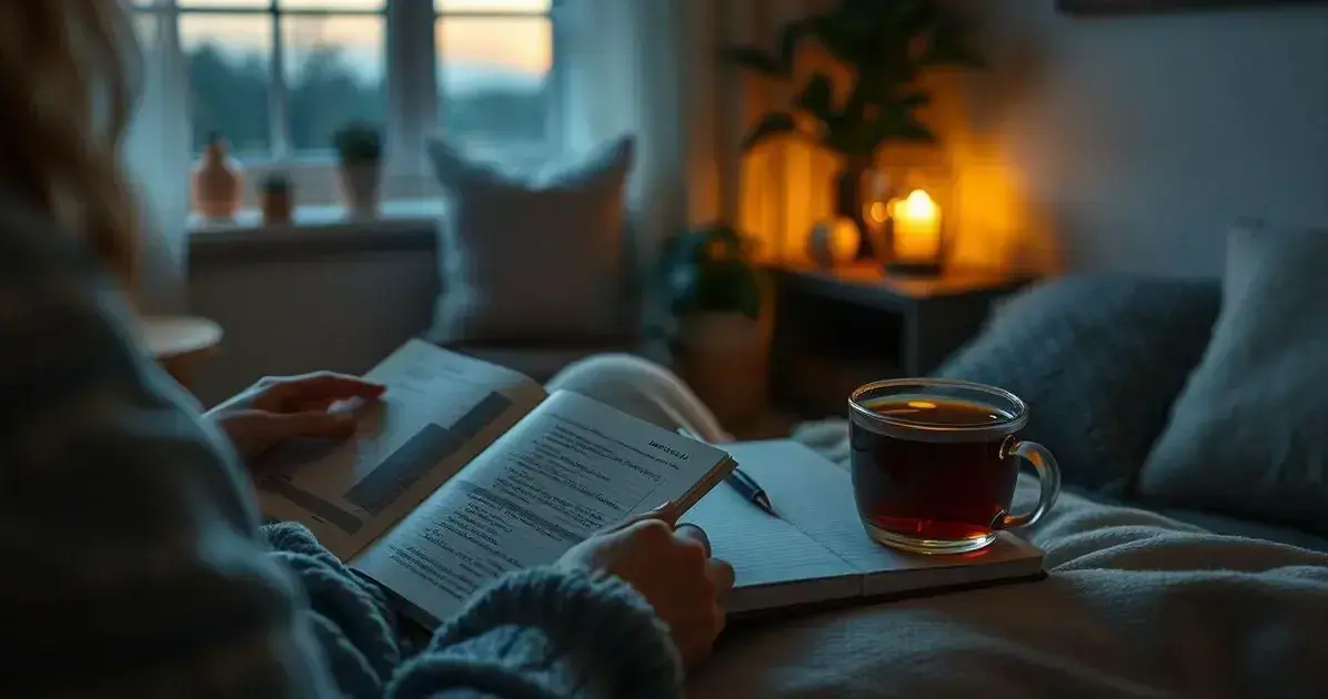 Evening Rituals to Reflect and Plan